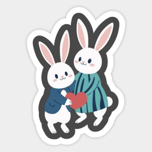 Bunny Mother Sticker